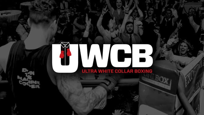 UWCB - Ultra white collar boxing logo